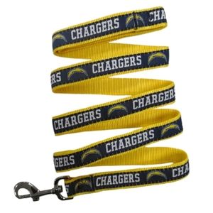 NFL Official Los Angeles Chargers Dog Leash Medium 4" L